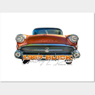 1957 Buick Century 2 Door Hardtop Coupe Posters and Art